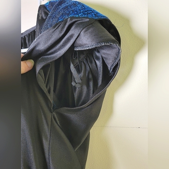 Vintage Stash Glam 70’s Disco Metallic Shimmer Jumpsuit – Sleeveless, Size M/L - Picture 3 of 8